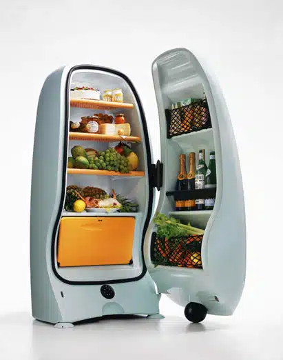 Zanussi Design Kühlschrank freistehend Design